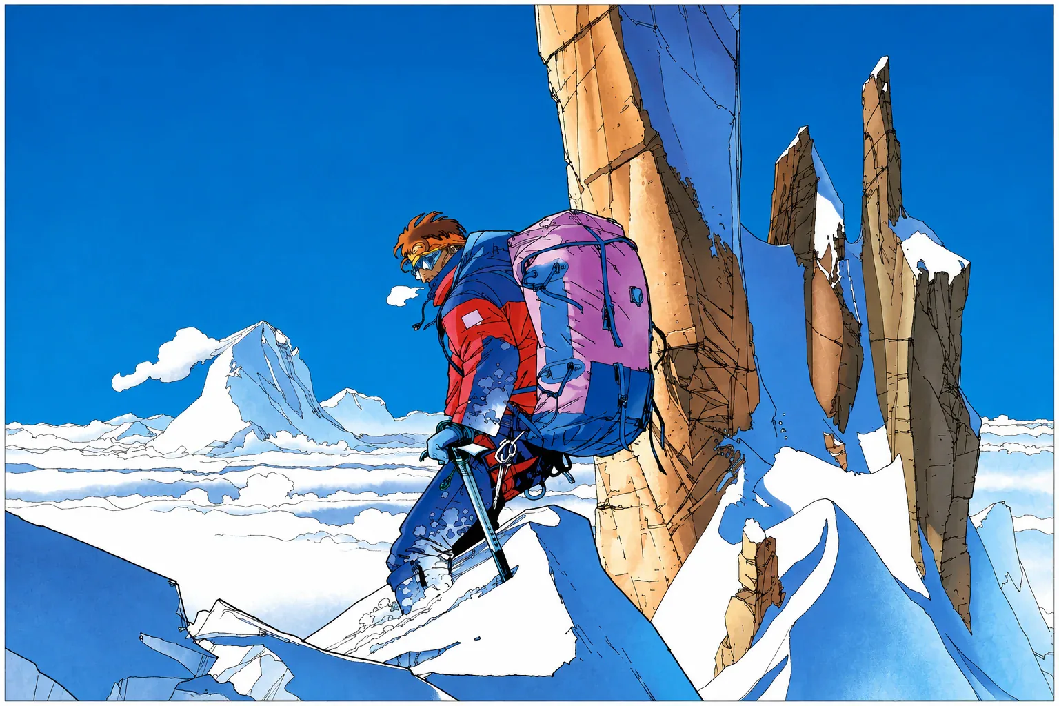 Art strip de Philippe Francq : « Largo To the top »