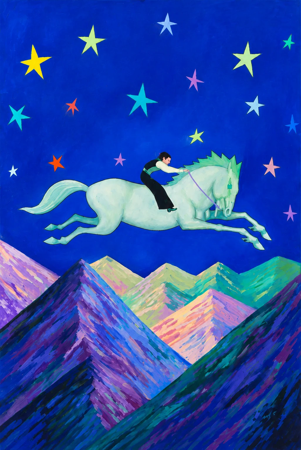 Tableau de David Sala : « Le poids des héros »